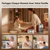 Babyphone Sentinel - détection pleurs température chambre bébé