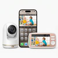 Babyphone Sentinel 4 caméras - double mode moniteur et application