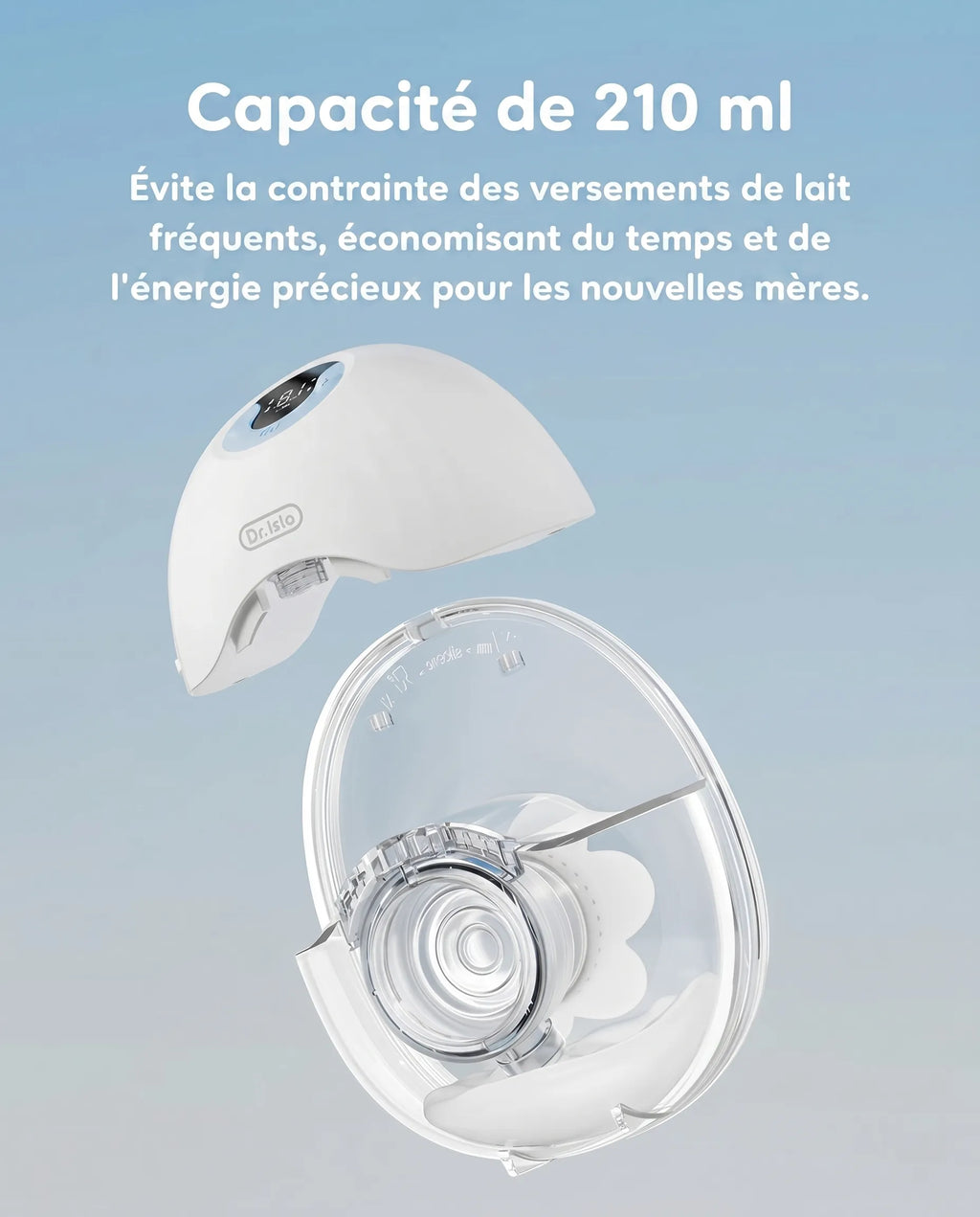Tire-lait électrique portable mains libres EB46