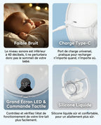 Tire-lait électrique portable mains libres EB46