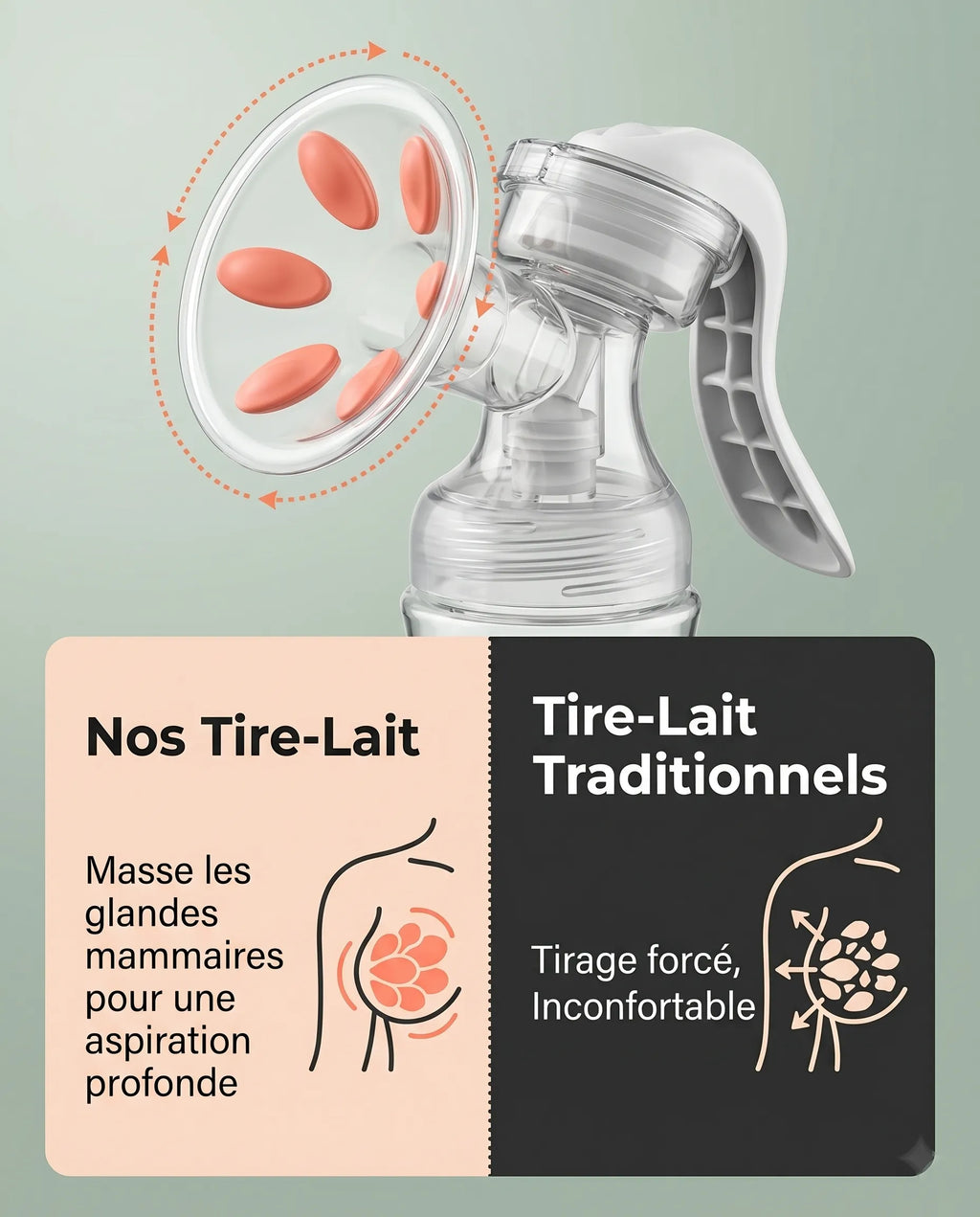 Tire lait portable MB6