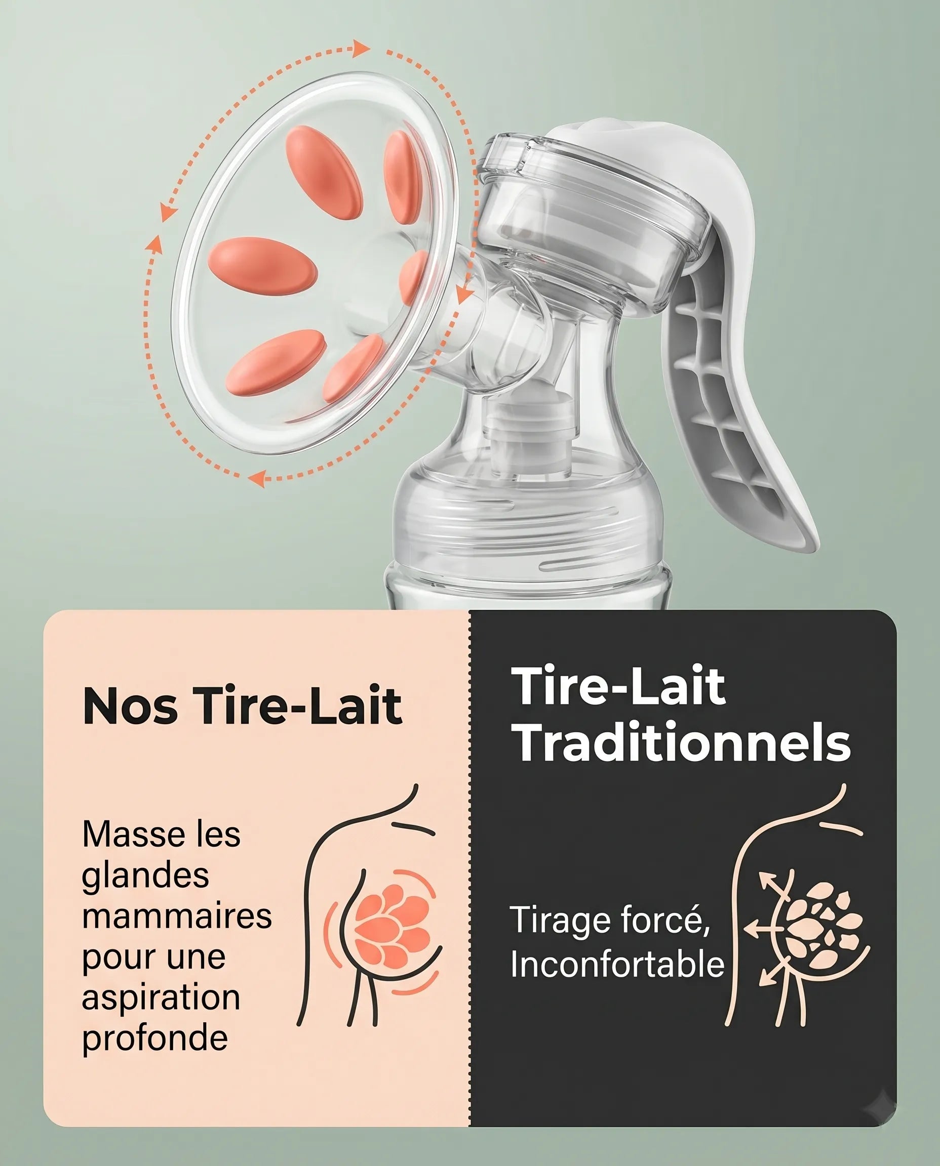 Tire lait portable MB6