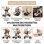Poussette trio 3 en 1 | Didam