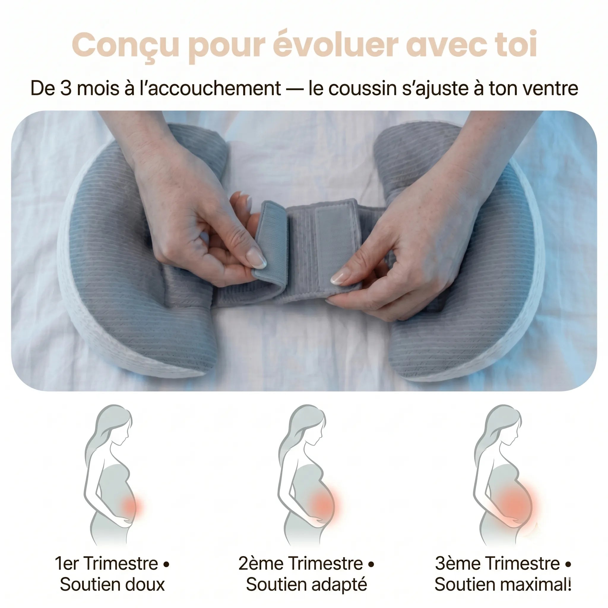 Coussin de grossesse | Argi