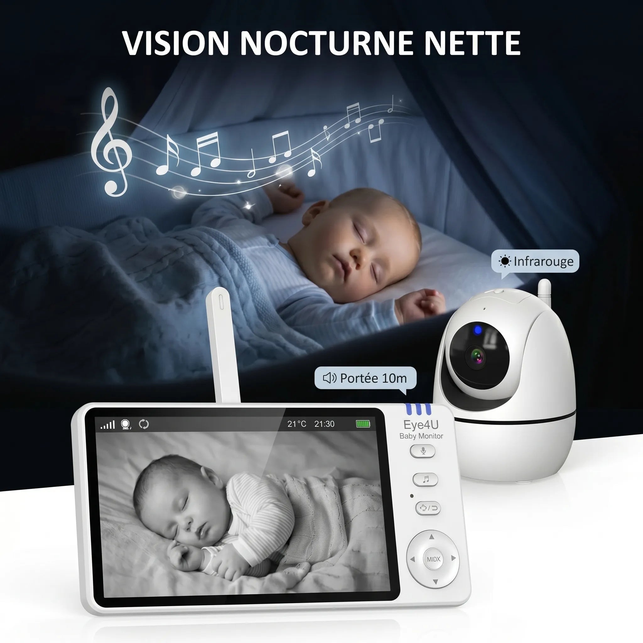 Babyphone Serena | Vision nocturne