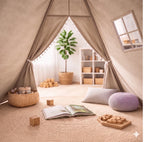 Tipi enfant - dimensions 135 cm et 160 cm