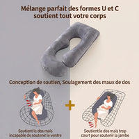 Coussin grossesse TIMA forme G - confort maternité