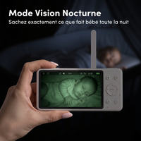 Babyphone Serena - batterie 3500 mAh autonomie 22h