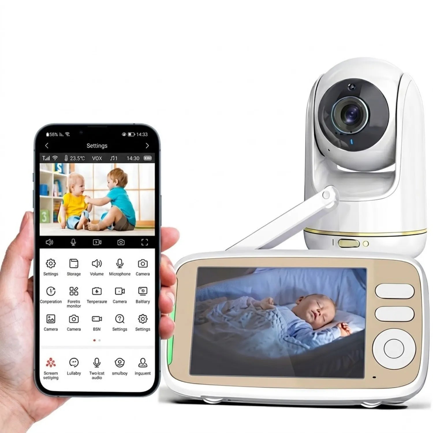 Babyphone Sentinel | 4 Caméras