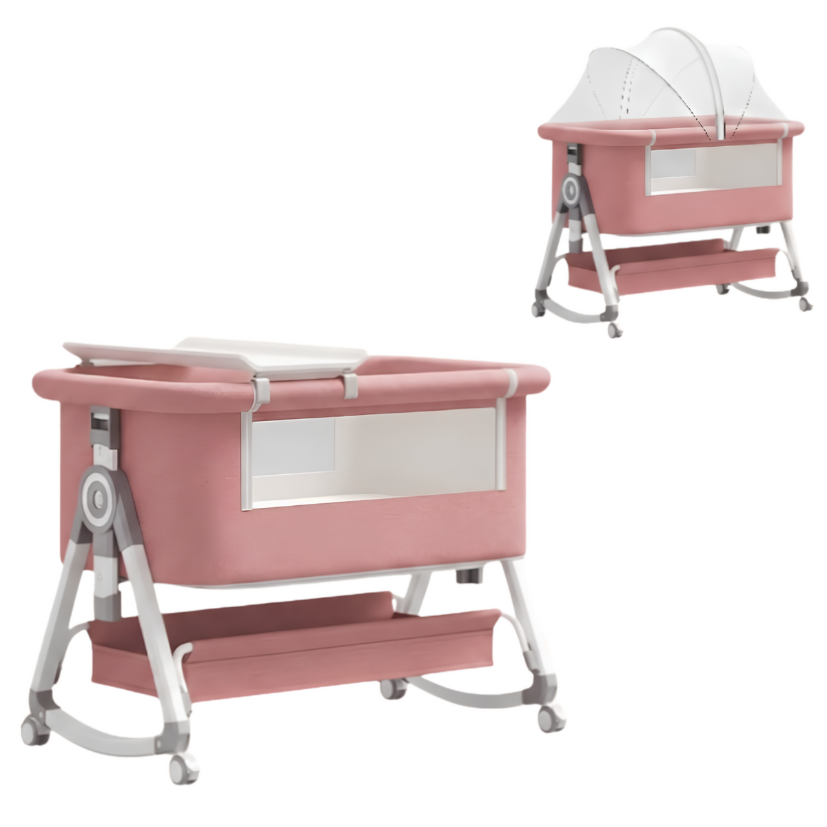 Berceau bébé 5 en 1 pliable - vue principale