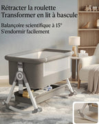 Berceau bébé - mode balancelle pliable compact