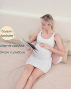 Coussin grossesse incliné - soulagement hanches