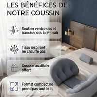 Coussin grossesse incliné - housse amovible lavable
