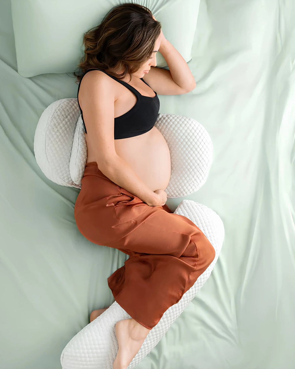 Coussin grossesse J - 4 positions de soutien