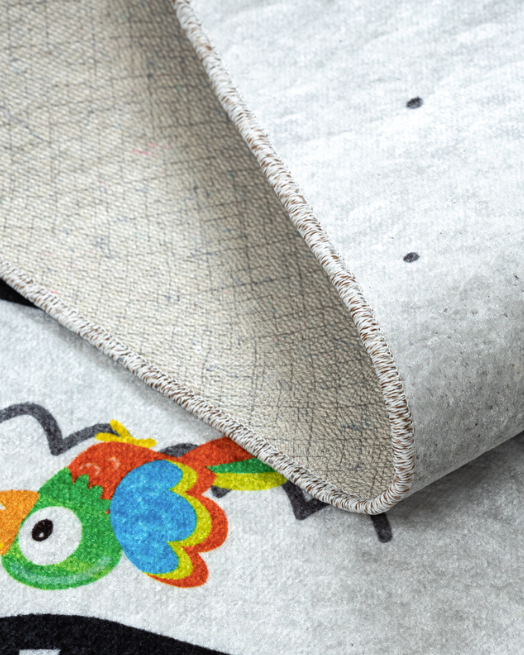 Tapis bébé nature - fond antidérapant caoutchouc