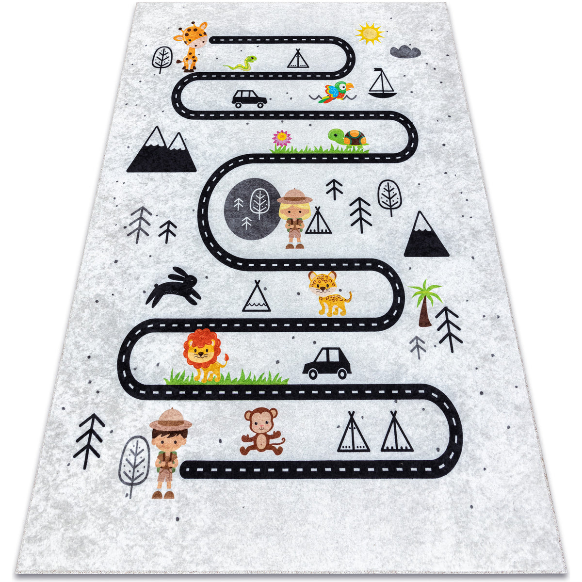 Tapis de jeu bébé doux nature - vue principale